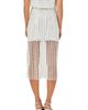 Endless Rose Endless Rose Sequin Stripe Mesh Midi Skirt - 2
