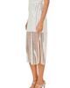 Endless Rose Endless Rose Sequin Stripe Mesh Midi Skirt - 3