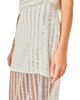 Endless Rose Endless Rose Sequin Stripe Mesh Midi Skirt - 4