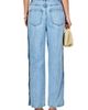 Endless Rose Endless Rose Side Buttoned Mid Waist Straight Leg Jeans - 2