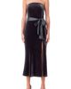 Endless Rose Endless Rose Strapless Velvet Midi Dress - 1