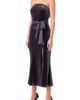 Endless Rose Endless Rose Strapless Velvet Midi Dress - 3
