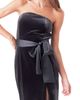 Endless Rose Endless Rose Strapless Velvet Midi Dress - 4