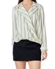 Endless Rose Endless Rose Stripe Wrap Front Top - 4