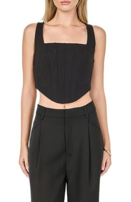 Endless Rose Endless Rose Structured Crop Corset Top