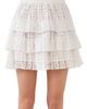 Endless Rose Endless Rose Tiered Lace Miniskirt - 4