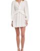 Endless Rose Endless Rose Twist Front Drape Long Sleeve Minidress - 1