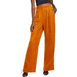 Endless Rose Endless Rose Velvet Wide Leg Pants