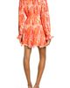 Endless Rose Endless Rose Watercolor Print Pleated Long Sleeve Fit & Flare Dress - 2