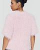 Endless Rose Faux Feather Sweater - 2