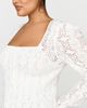 Endless Rose Lace Square Neck Blouse - 2
