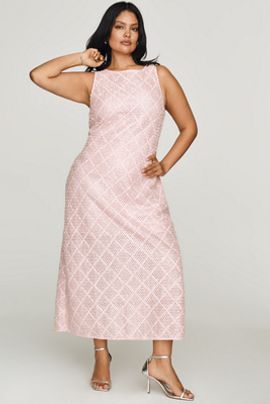 Endless Rose Mesh Midi Dress