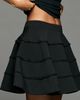 Endless Rose Pearl Trim Mini Circle Skirt - 2