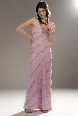 endless rose strapless textured column midi dress Ideal for weddings maggiemiller on LTK