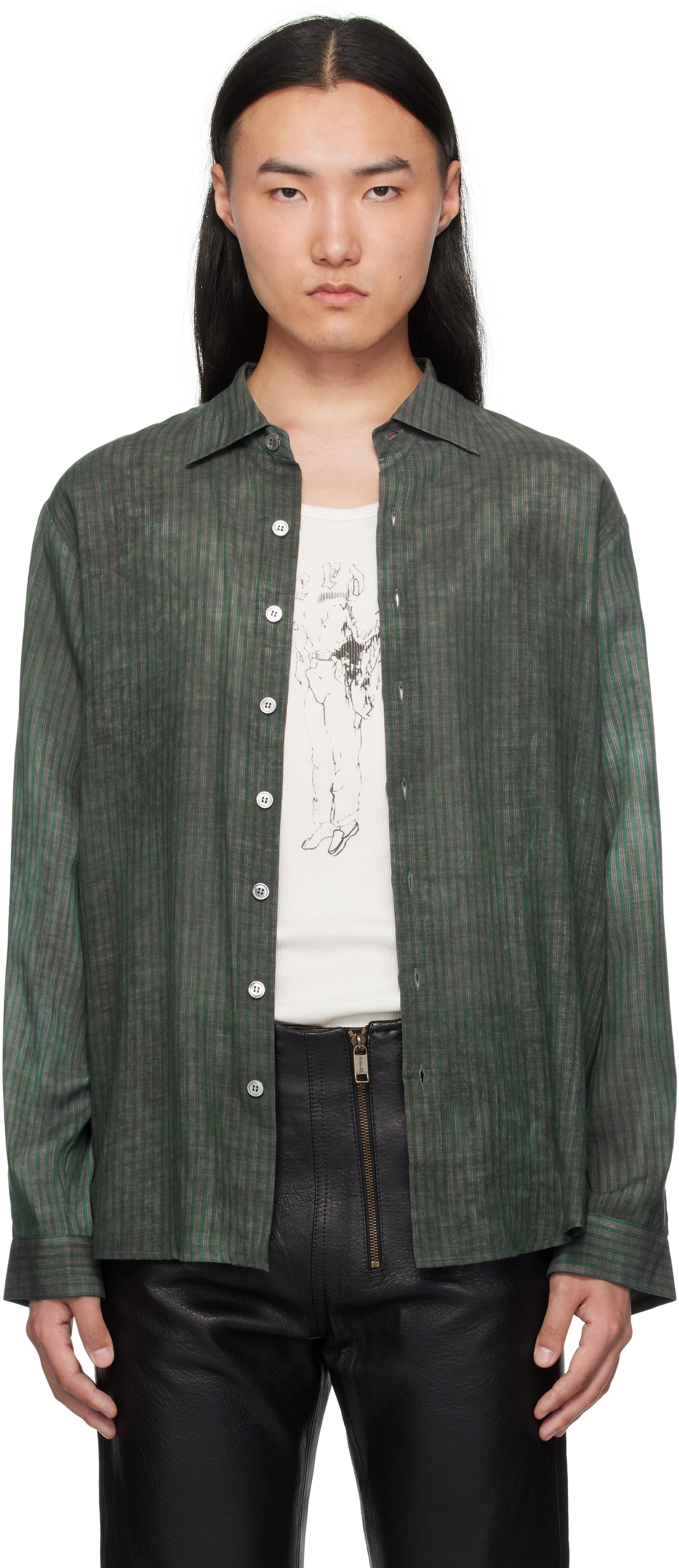 Enfants Riches Déprimés - Navy Hamptons Junkie Shirt