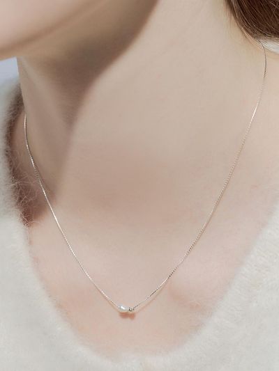 ENGBROX nostalgia pearl necklace