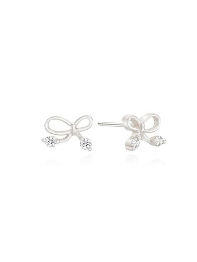 ENGBROX Ribbon cubic earring