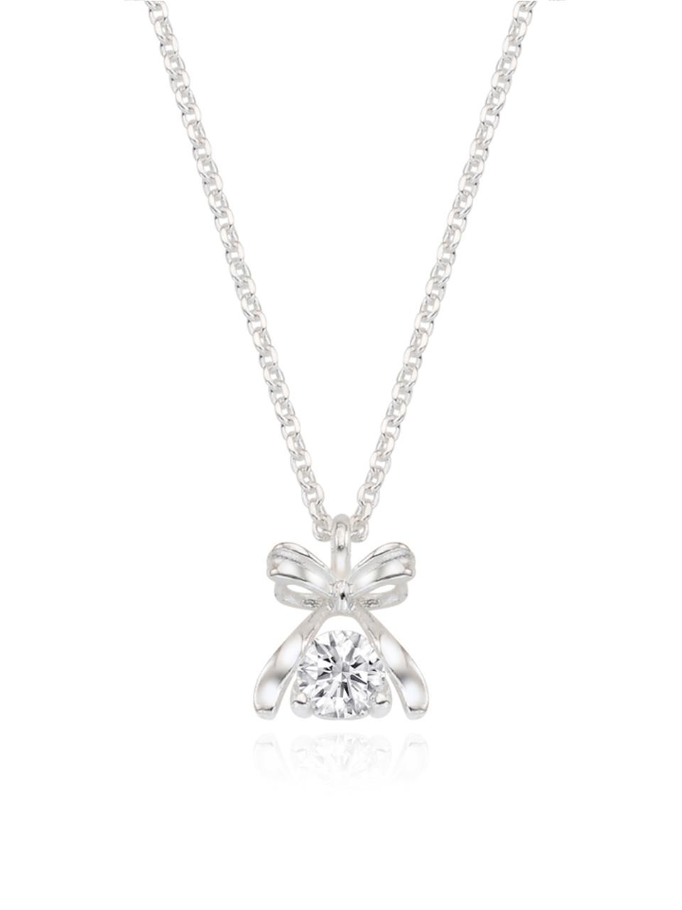 ENGBROX rossie ribbon cubic necklace