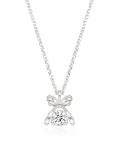 ENGBROX rossie ribbon cubic necklace