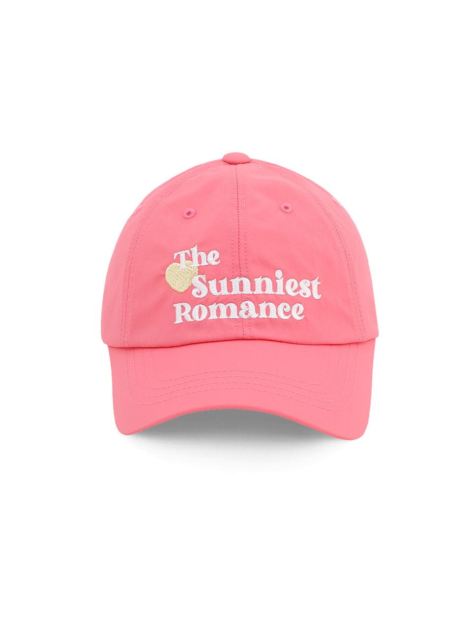 ENGBROX sunniest heart nylon ball cap_pink