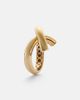 Engelbert Engelbert Cross Loop Medium 18kt gold ring - 4