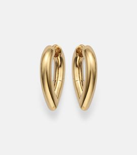 Engelbert Engelbert Drop Link Medium 18kt gold earrings