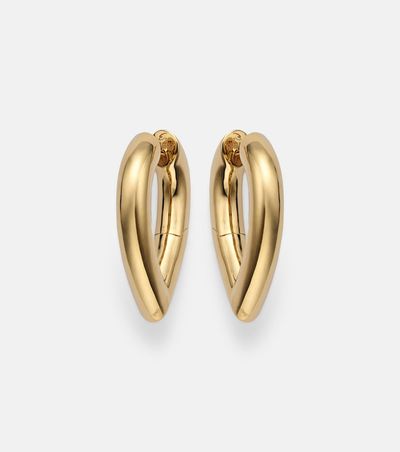 Engelbert Engelbert Drop Link Medium 18kt gold earrings