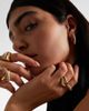 Engelbert Engelbert Drop Link Medium 18kt gold earrings with diamonds - 2