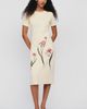 English Factory 100% Cotton Knit Midi Dress - 1