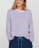 English Factory 100% Cotton Striped Crewneck Tee - 1