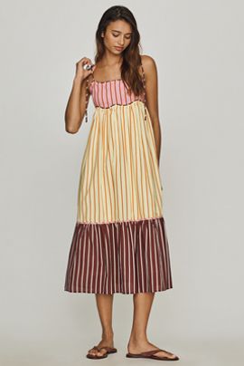 English Factory Babydoll Midi Dress