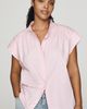 English Factory Cap Sleeve Buttondown Shirt - 1