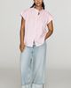 English Factory Cap Sleeve Buttondown Shirt - 3