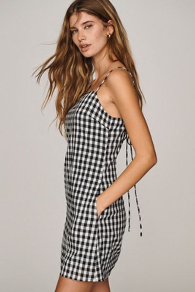 English Factory Checkered Mini Dress