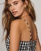 English Factory Checkered Mini Dress - 4