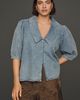 English Factory Collared V-Neck Top - 1
