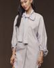English Factory Cotton Tie-Neck Mini Shirtdress - 1