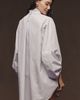 English Factory Cotton Tie-Neck Mini Shirtdress - 2