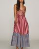 English Factory Cotton Tiered Midi Dress - 1