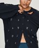 English Factory Embroidered Cardigan Sweater - 1