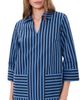 English Factory English Factory A-Line Kaftan Collar Mini Dress Navy/Blue - 1
