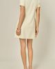 English Factory English Factory Beaded Collar Knit Fit and Flare Dress - 2