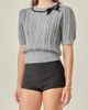 English Factory English Factory Big Bow Puff Sleeve Sweater - 3