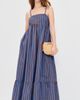 English Factory English Factory Big Stripe Maxi Dress BLUE/BROWN STRIPE - 5
