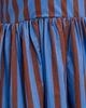 English Factory English Factory Big Stripe Maxi Dress BLUE/BROWN STRIPE - 6