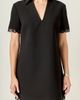 English Factory English Factory Bow Scallop Hem Minidress - 2