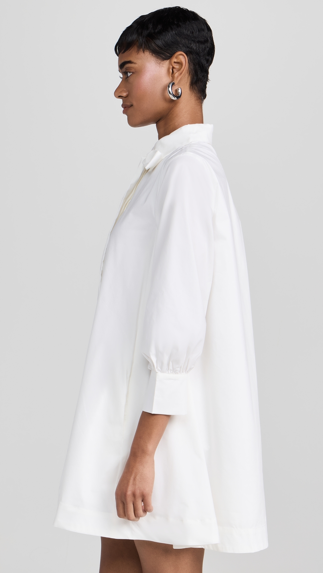 english factory bow shirt dress English Factory