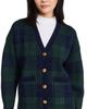 English Factory English Factory Check Cardigan Green Multi - 1