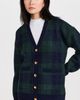 English Factory English Factory Check Cardigan Green Multi - 2
