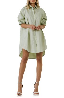 English Factory English Factory Classic Collar Shirtdress